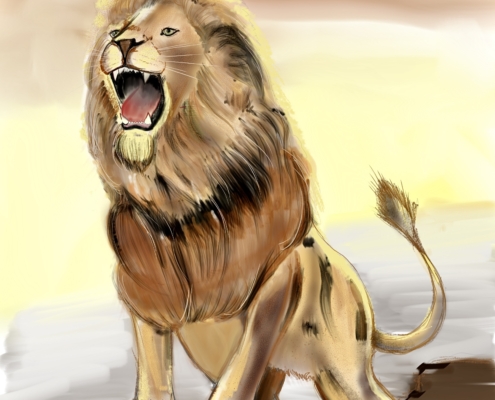Lion - IPencil